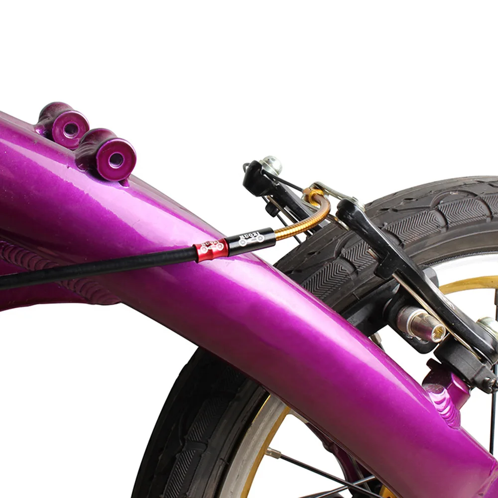 Регулируемая пружина V Образный тормоз, Направляющая троса для лапши, труба для удлинителя велосипеда, Направляющая для велосипедных запчастей MTB BMX, Сменные Аксессуары 3