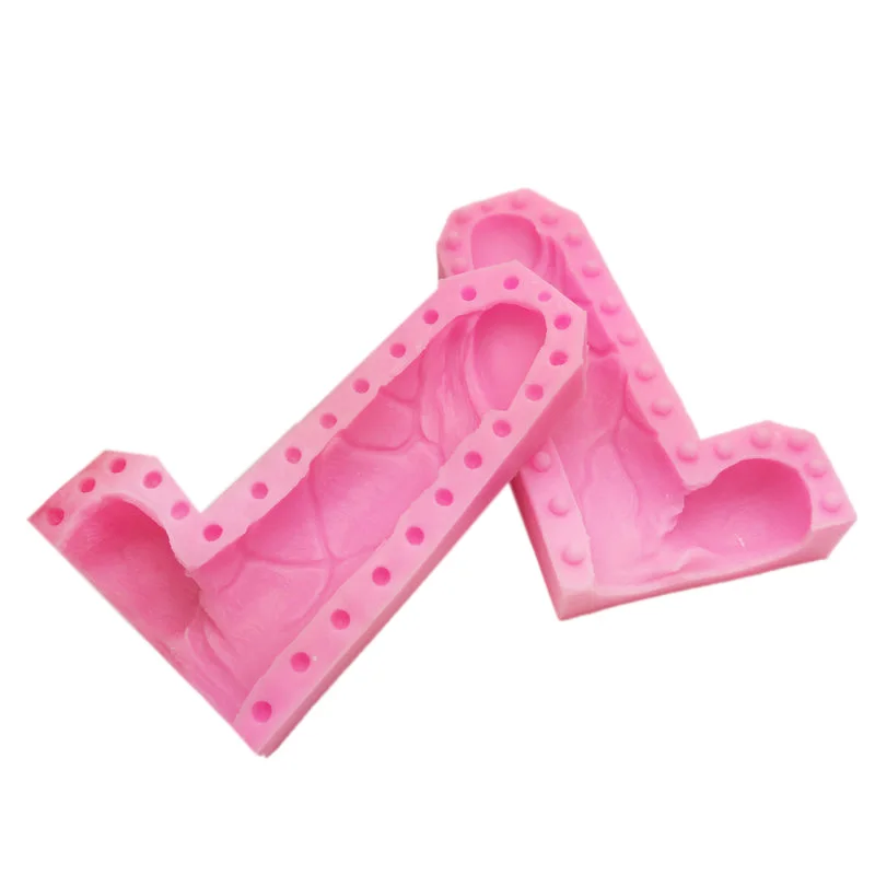 Силиконовая форма для мыла, 3D форма для украшения торта для взрослых, гипсовая свеча из шоколадной смолы, сексуальный мужской пенис, мужские органы, Розовый 4