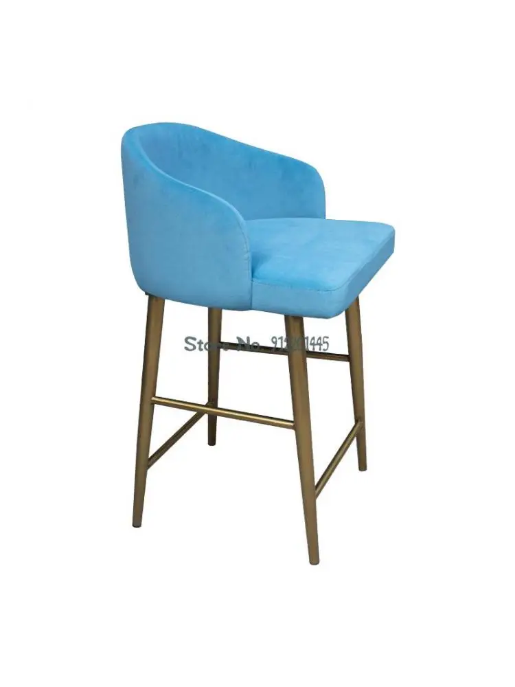 Стойка регистрации стул для приема гостей стул со спинкой для кассира ювелирного магазина специальный стул для домашнего бара высокий табурет 5
