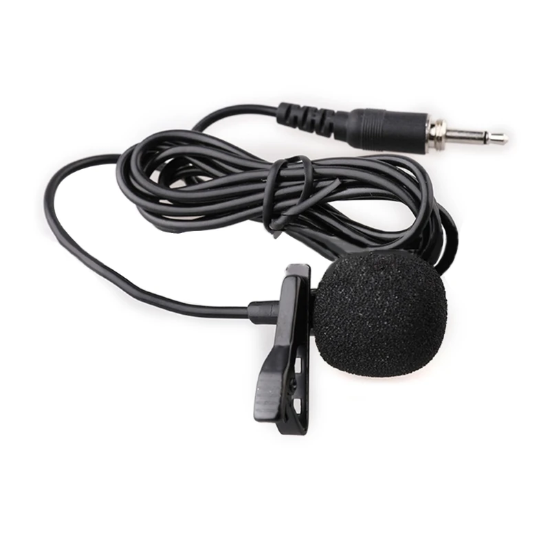 Улучшенное качество речи Петличный микрофон на лацкане с фиксирующим зажимом Микрофон 4