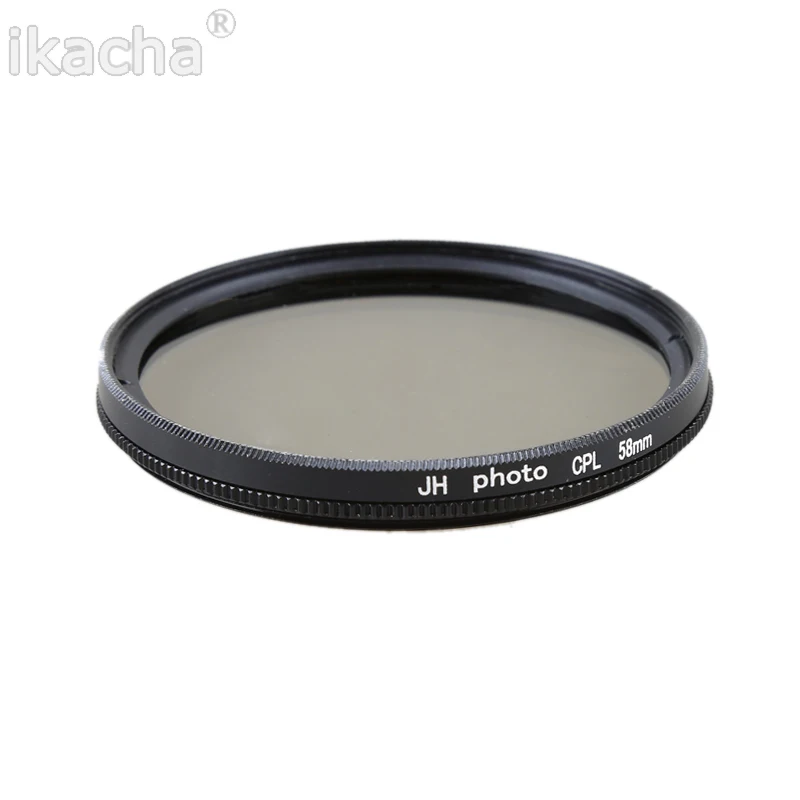 Фильтр для объектива камеры 77-мм ультратонкий CPL-фильтр с круговой поляризацией, поляризатор для Olympus, Sony, Nikon, Canon, Pentax 1