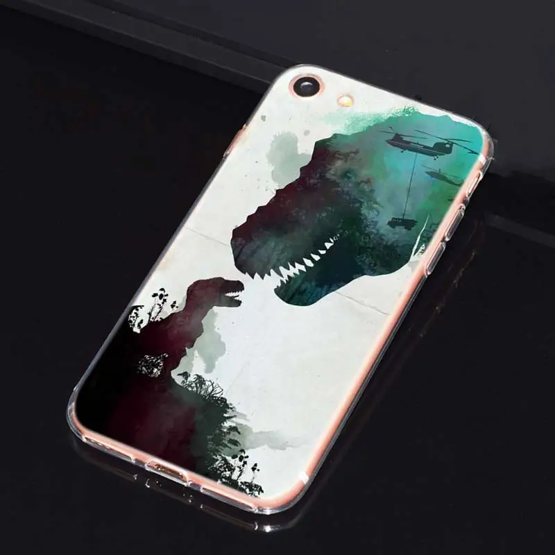 Чехол World Jurassic Park для Apple iPhone 14 13 12 Mini 11 Pro XS Max XR X 7 8 6 6S Plus Силиконовый Чехол Funda Для Телефона Coque Carcasa 4