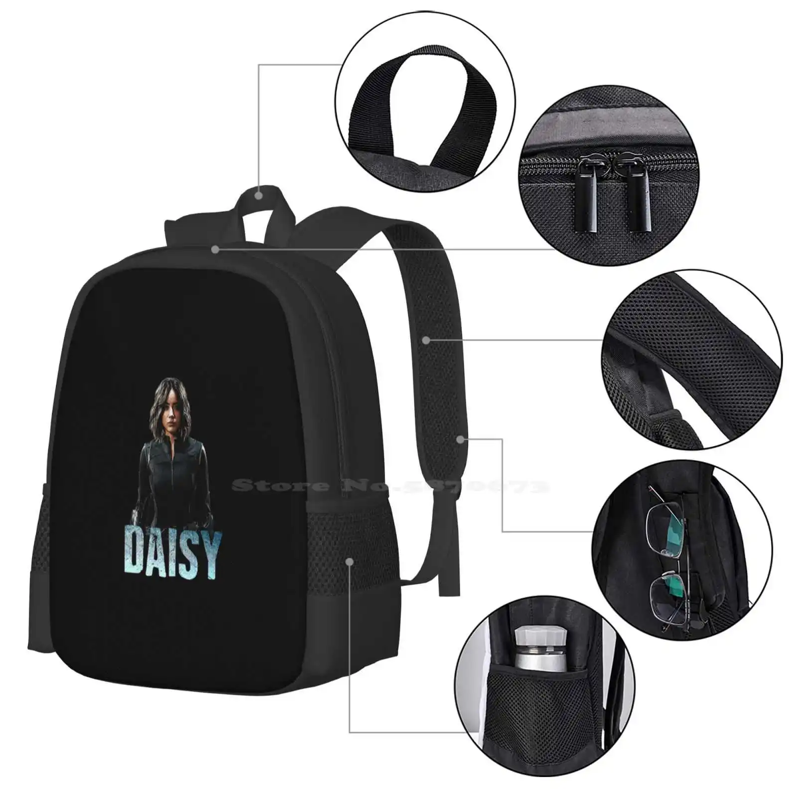 Школьная сумка Беннет Рюкзак большой емкости для ноутбука Benet Daisy Bennet Ladies Of Shield 3
