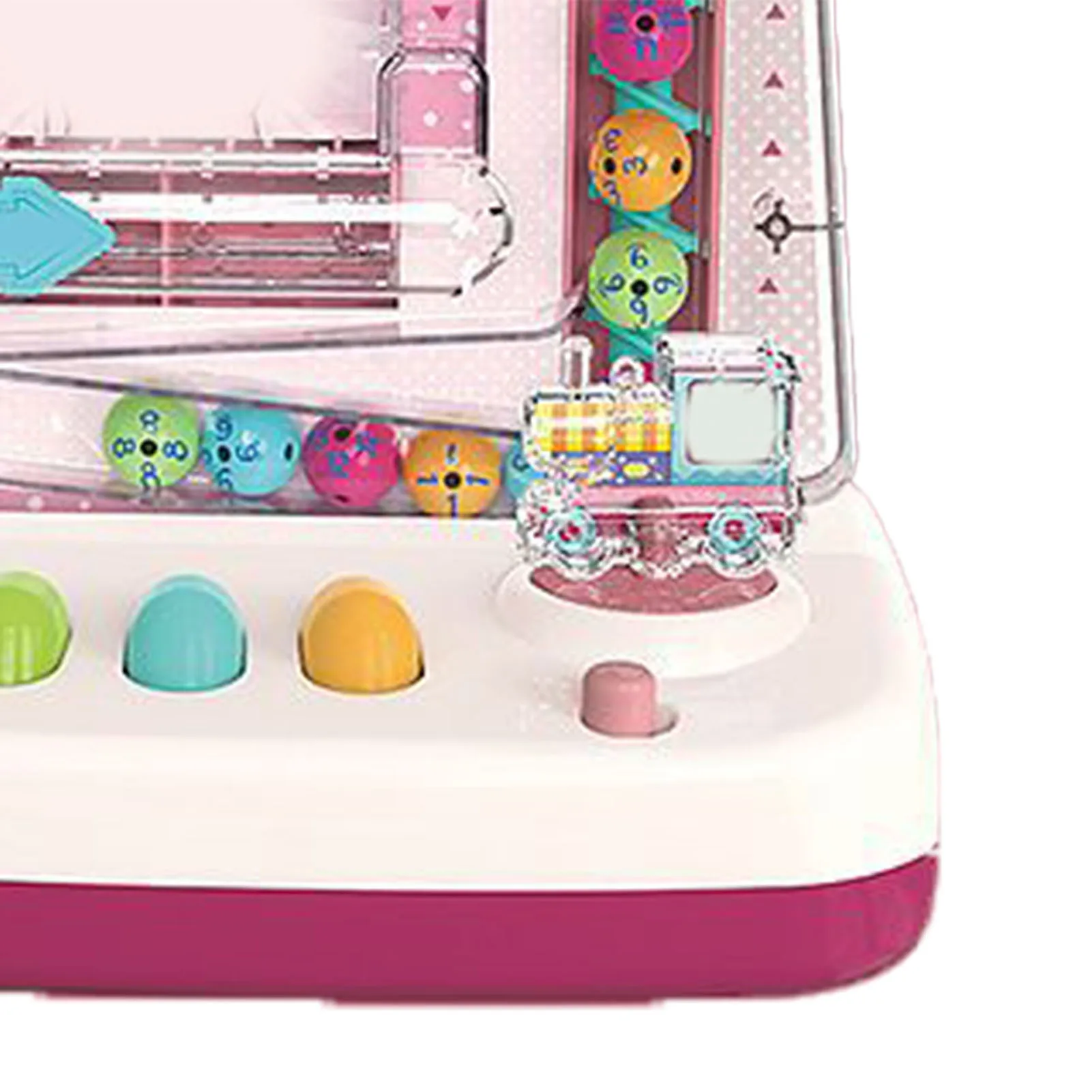 Электрический игровой автомат с мячом на колесиках, интерактивная милая игрушка, идеальный подарок, игрушки с мячом на колесиках для детей, обучающая игрушка 4