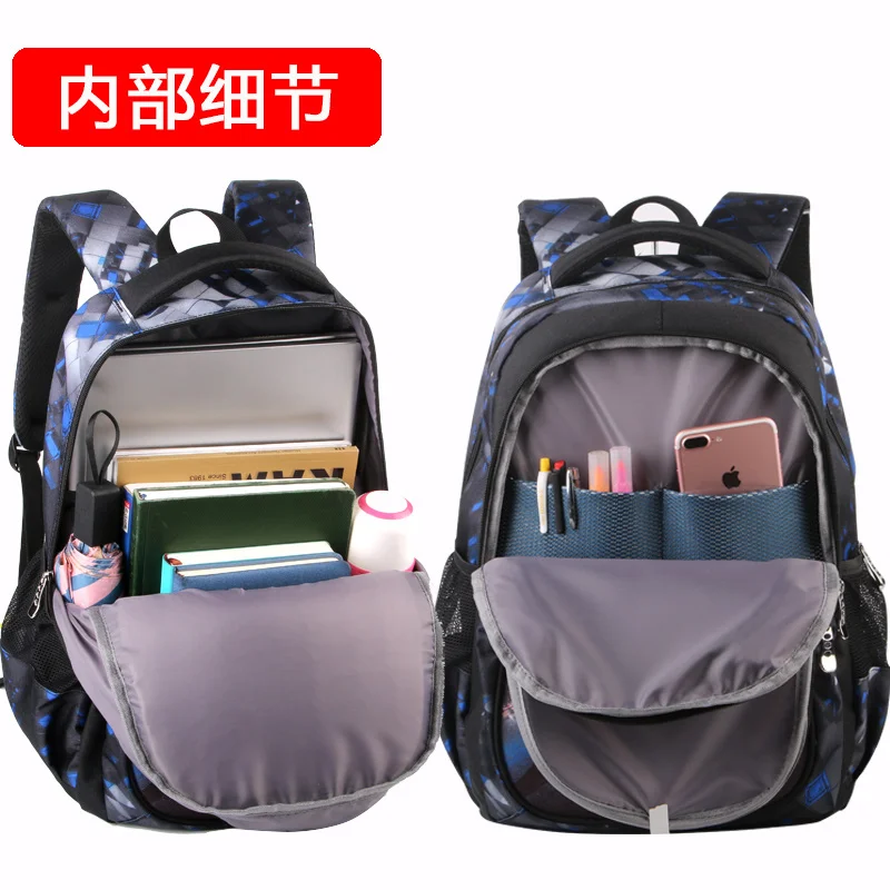 мужской детский рюкзак с милым рисунком аниме, школьные сумки для подростков, детский рюкзак для мальчиков, детский mochila infantil 1